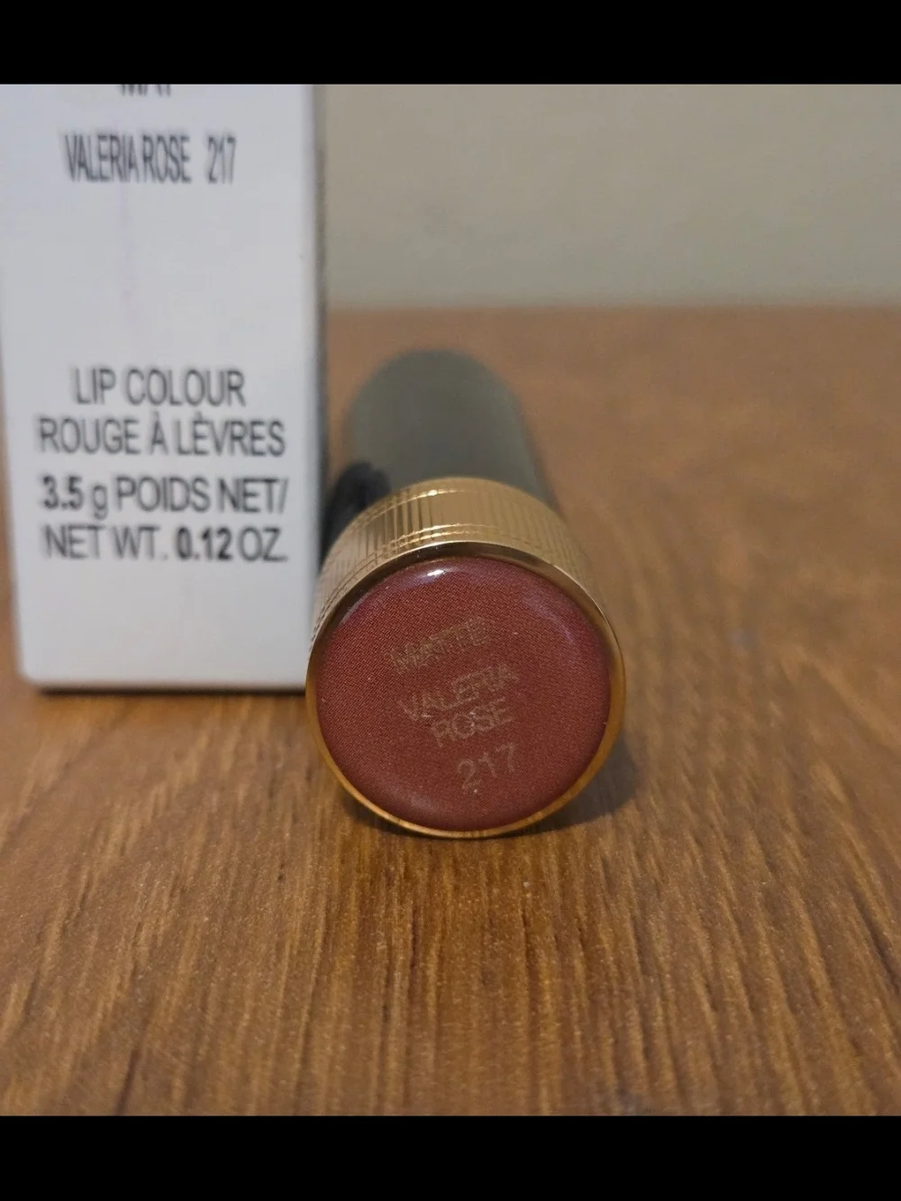 Gucci Matte Lipstick Valeria Rose 217 - Rose Mauve